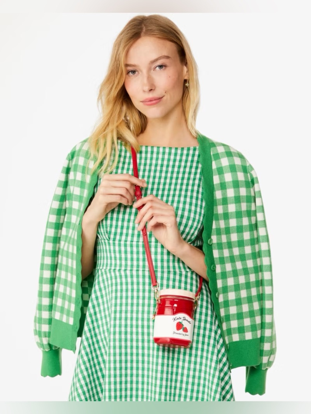 NWT Kate Spade Strawberry Jam Red Crossbody Bag rare - Picture 2 of 3
